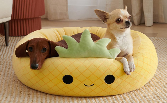Squishmallows 20 Inch Maui Pineapple Pet Bed