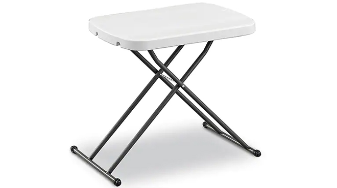 Staples Folding Table White