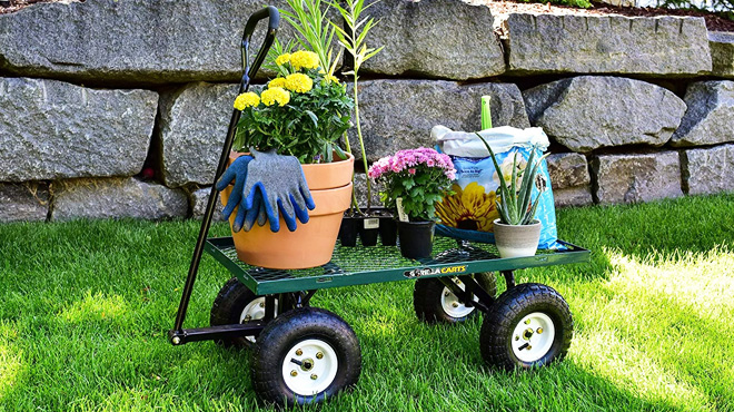 Steel Utility Garden Cart