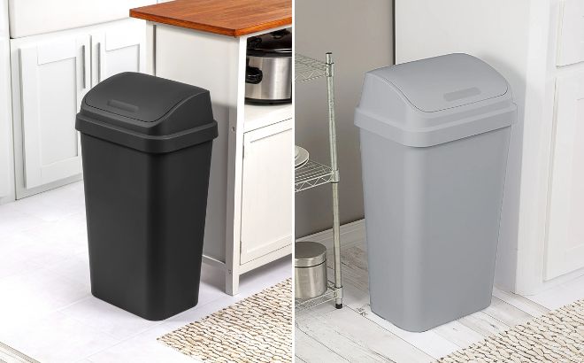 Sterilite 13 Gallon Trash Can