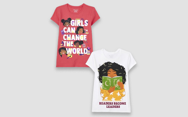 The Childrens Place School Graphic T Shirts