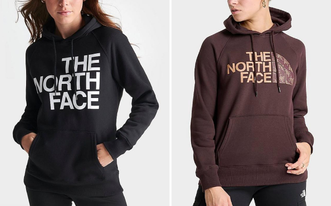 The North Face Womens Big Logo and Half Dome Hoodies