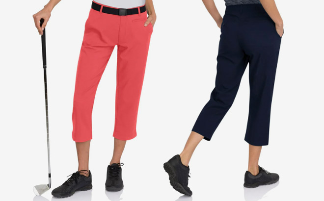 Three Sixty Six Womens Golf Pants in 2 Colors