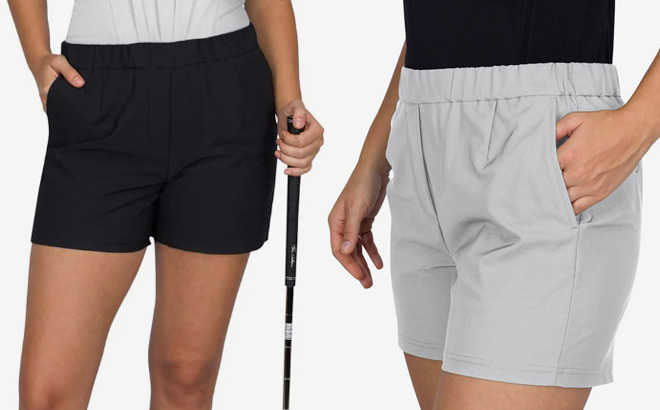 Three Sixty Six Womens Golf Shorts