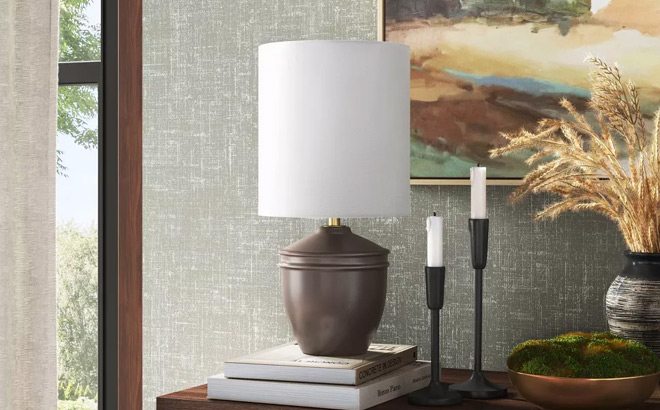 Threshold Mini Ceramic Table Lamp