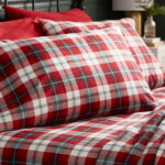 Threshold Ultra Soft Holiday Flannel Sheet Set on the Bed