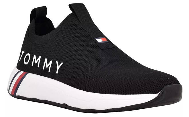 Tommy Hilfiger Womens Aliah Sporty Slip On Sneakers