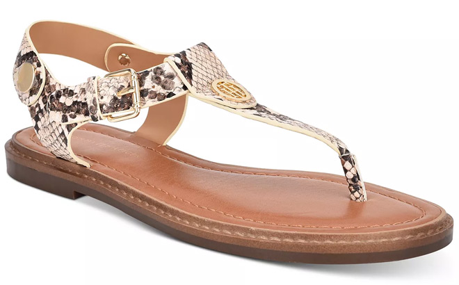 Tommy Hilfiger Womens Bennia Thong Sandals