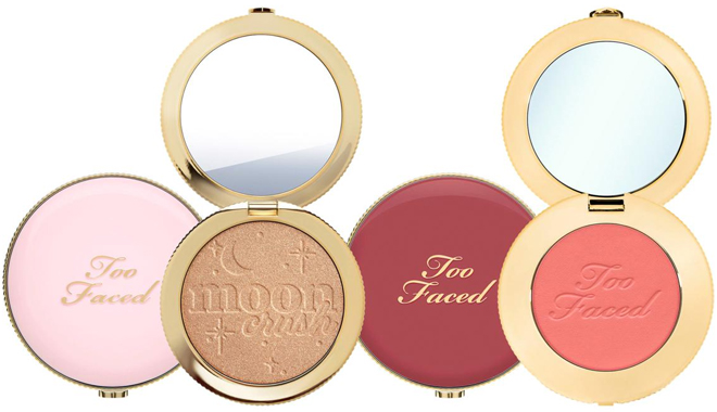 Too Faced 2 piece Highlighter and Blush Set