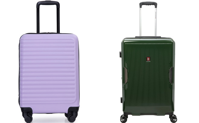 Travelhouse Hardshell Carry On Luggage Lightweight Hardside Suitcase With Silent Spinner Wheels