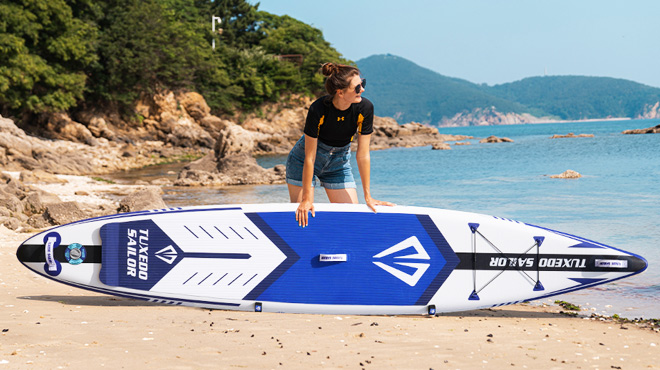 Tuxedo Sailor Inflatable Stand-Up Paddle Board