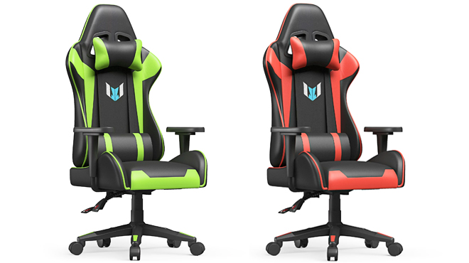 Two Bigzzia Ergonomic Gaming Chairs