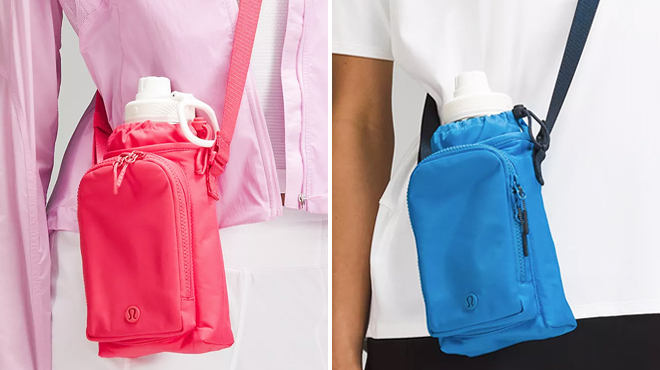 Two Lululemon Water Bottle Crossbody Bags