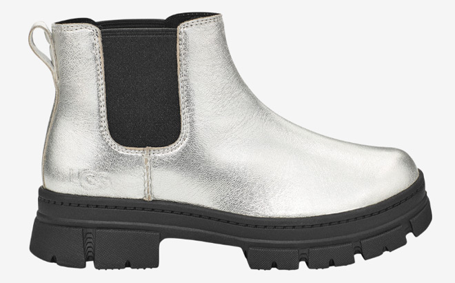 UGG Girls Ashton Chelsea Leather Boots