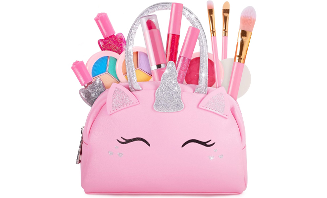 Unicorn Purse Kids Real Makeup Kit