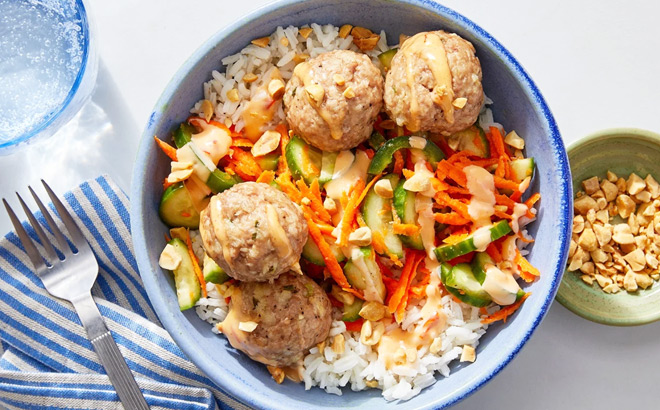 Vietnamese Style Turkey Meatballs