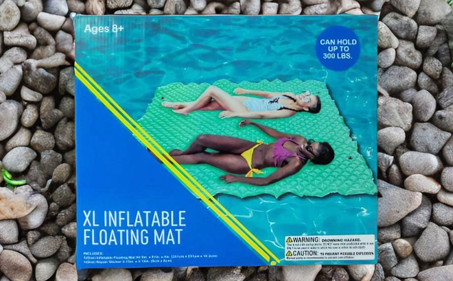 XL Inflatable Floating Mat