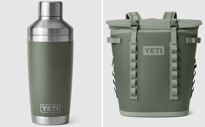 YETI Rambler 20 Ounce Cocktail Shaker and Hopper M20 Backpack Cooler