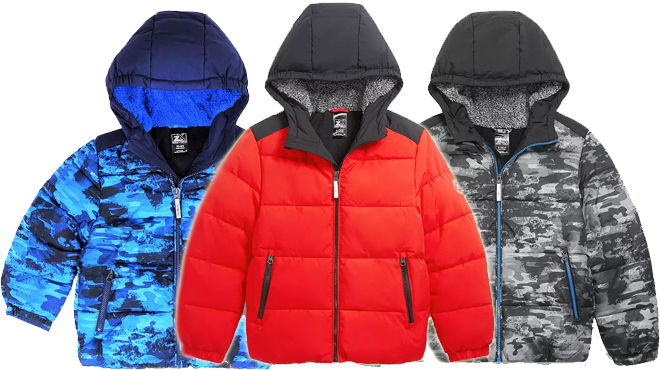 ZeroXposur Boys Heavyweight Puffer Jacket