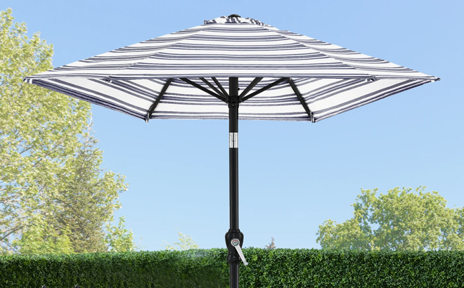 10 Foot Steel Patio Umbrella with Tilt