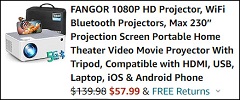 1080p HD Projector Checkout