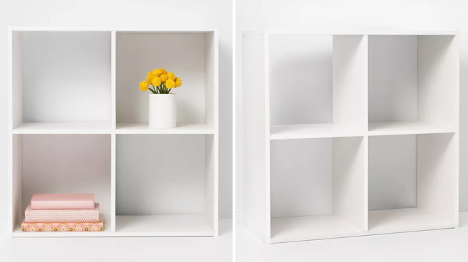 4 Cube Decorative Bookshelf Room Essentials