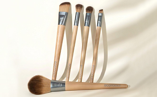 6 Piece Makeup Brush Set