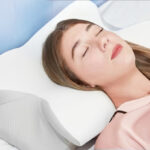 A Person Sleeping with Donama Cervical Pillow