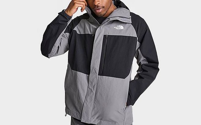 A Person wearing a The North Face Mens Jacket