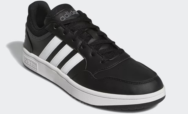 Adidas Hoops 3 0 Low Classic Vintage Mens Shoes in Black