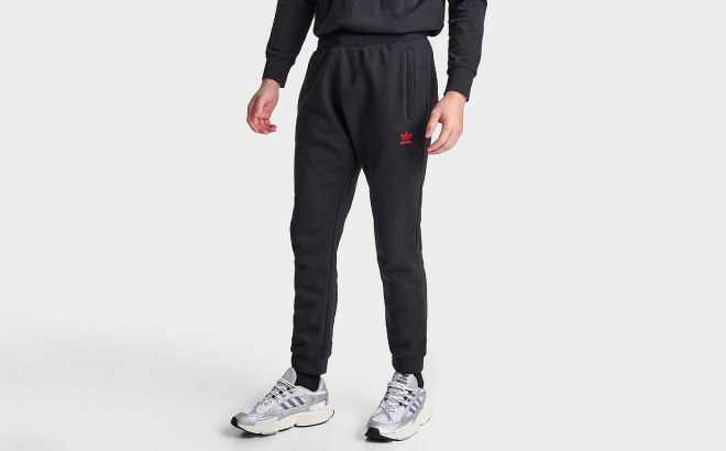 Adidas Mens Trefoil Essentials Sweatpants