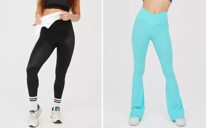 Aerie Liquid Shine High Waisted Legging