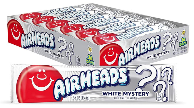 Airheads Candy White Mystery Flavor 36 ct