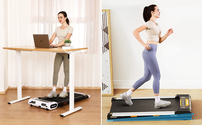 Akuler 2 25 HP Under Desk Mini Treadmill