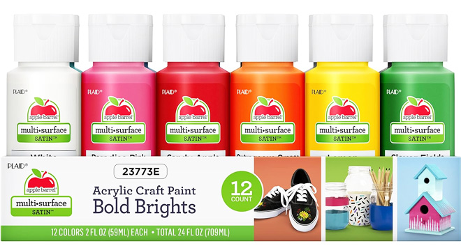 Apple Barrel Essentials Acrylic Paint Set