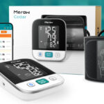 Arm Blood Pressure Monitor with App in White