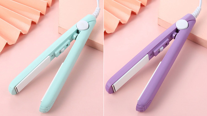 Ashosteey Mini Portable Flat Iron