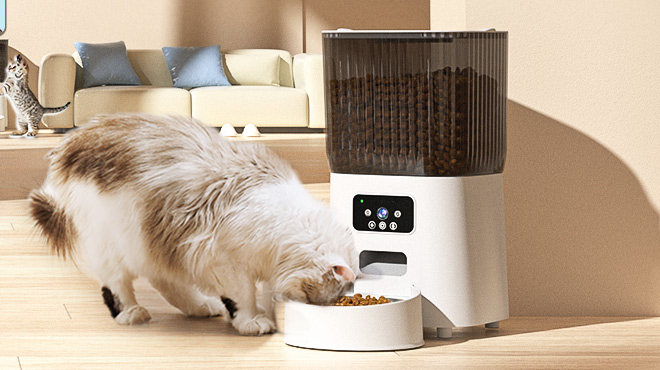 Automatic Cat Feeder with Camera