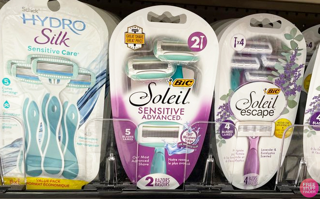 BIC Soleil Escape Womens Razors