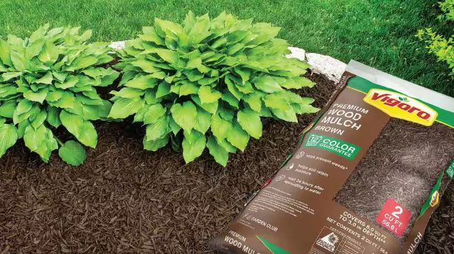 Bagged Premium Brown Wood Mulch 2 cu ft