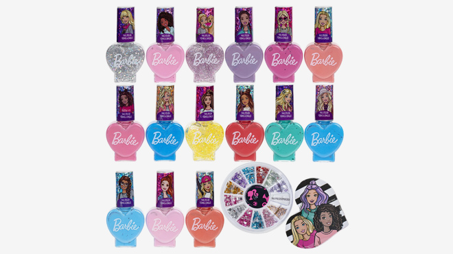 Barbie Kids Nail Polish Set