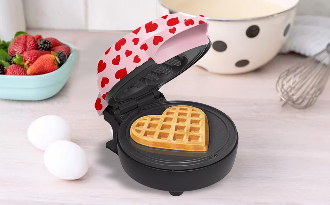 Bella Mini Heart Waffle Maker