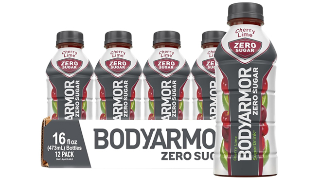 Body Armor Sports Drink 12 Pack in Cherry Lime