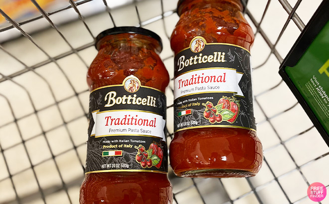 Boticelli Pasta Sauce in the Cart