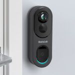 Botslab Video Doorbell Camera Wireless on the Wall