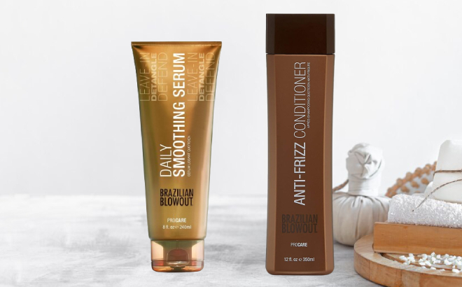 Brazilian Blowout Serum and Conditioner Bundle