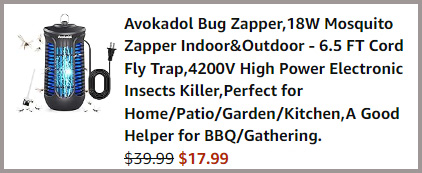 Bug Zapper Summary