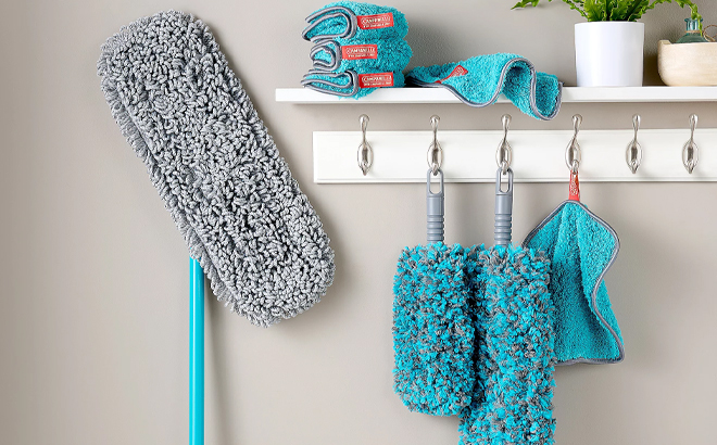 Campanelli Mop Dusters and Towels Set