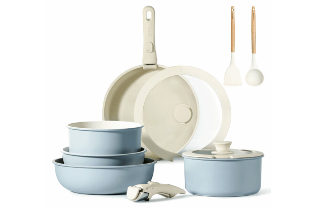 Carote 11 Piece Pots and Pans Set