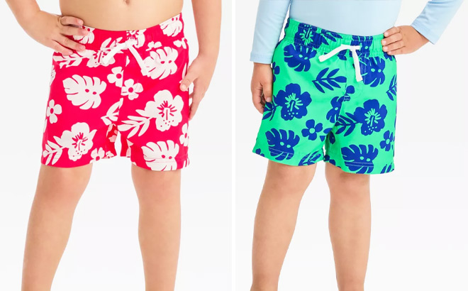 Cat & Jack Toddler Boys Swim Shorts